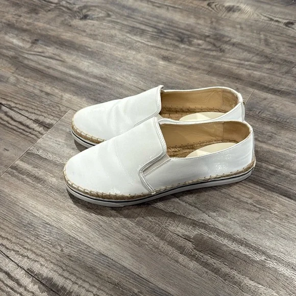 Jimmy Choo Dawn Espadrille Optic White Sneakers Shoes 41